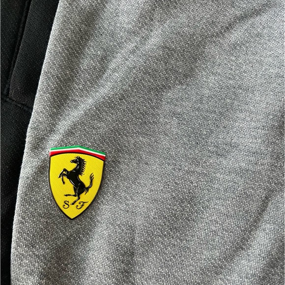 Mens Puma Ferrari gray sweatpants sz.S M - Picture 4 of 6